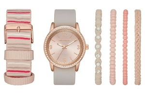 skechers womens rose gold