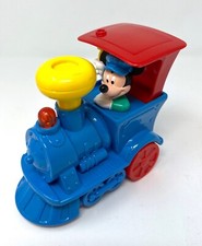 Disney Store Mickey Mouse - Train Engine Makes Sounds - TESTED WORKING EUC