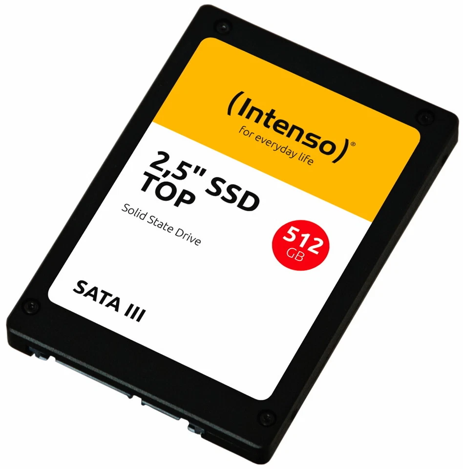 Intenso 2,5" SSD intern TOP 512 GB SATA III Festplatte Solid State Drive 512GB - Bild 2 von 4