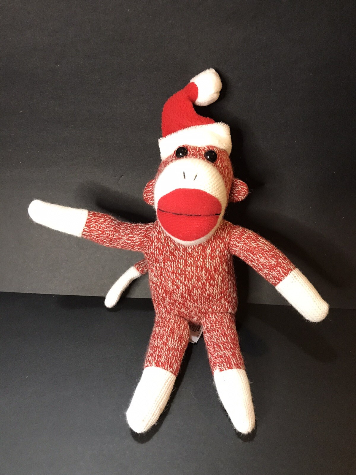stuffed christmas monkey