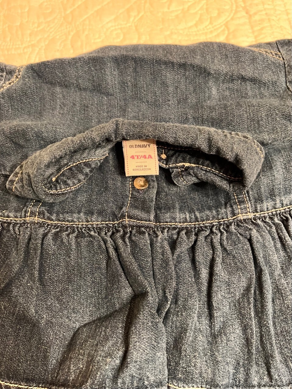 Lot of Girls dresses Denim ruffle Sweater Dog Puppy GYMBOREE BLUEBERI