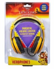 Headphones For Kids Lion King Adjustable Stereo Tangle-Free 3.5mm Jack Wire
