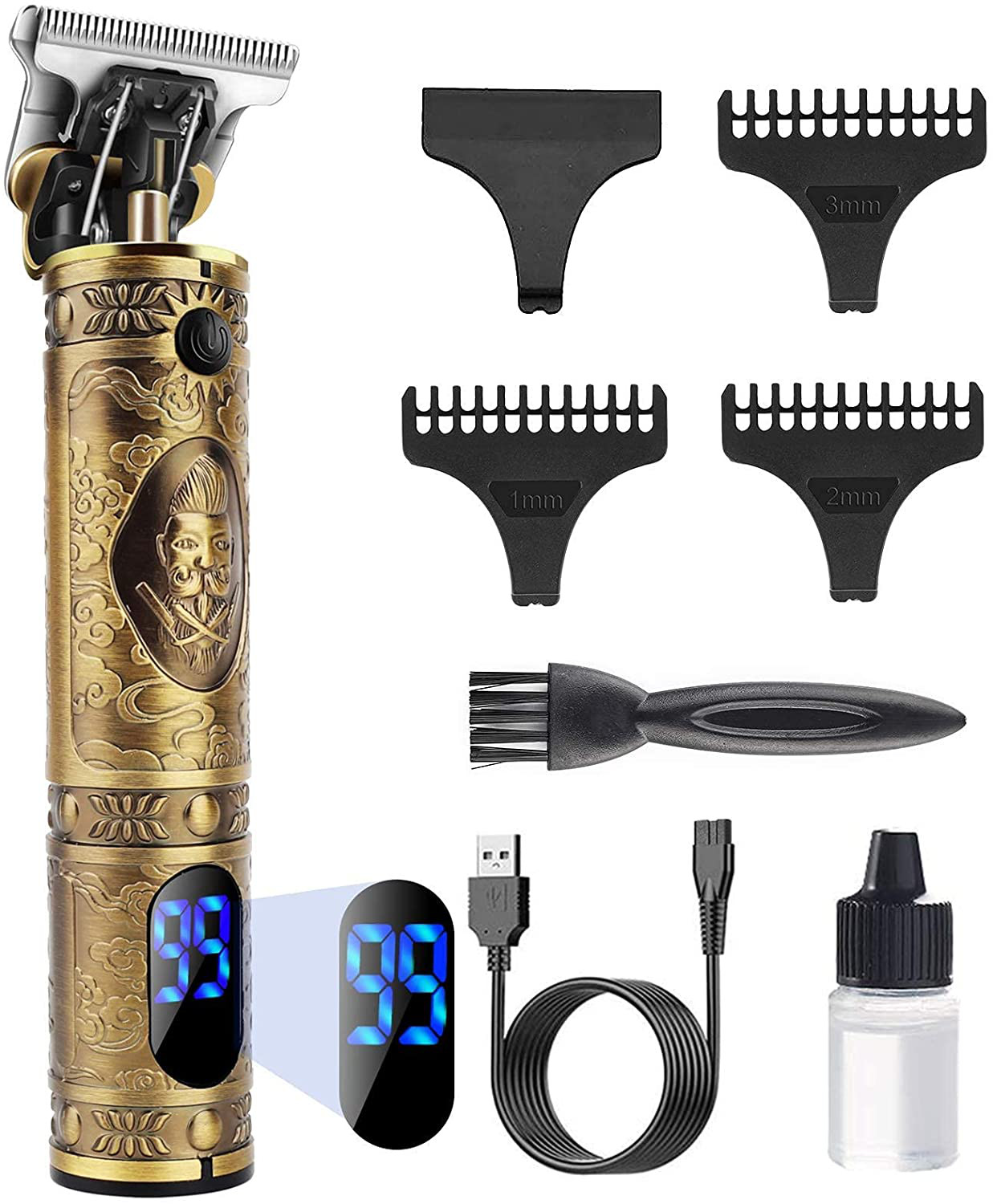 Tondeuse barbe et cheveux pour la routine matinale des hommes pressés