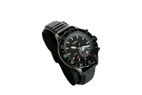 Reloj de cuero para hombre TIMEX iQ+ Move negro TW2R39900 F5 - Imagen 5 de 6