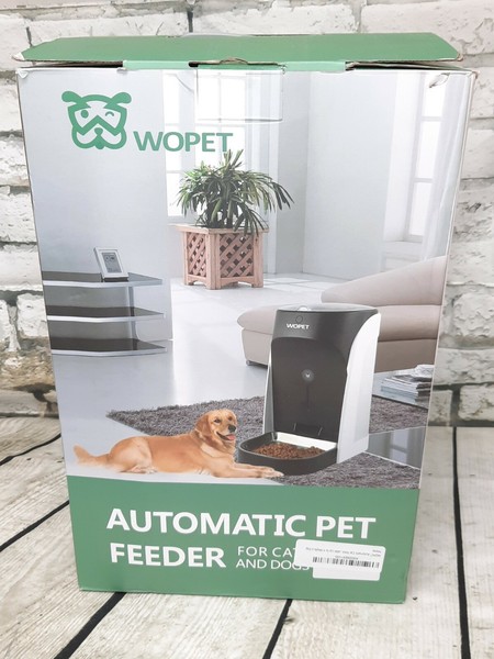 wopet automatic pet feeder