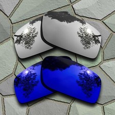 US Silver Violet Blue Polarized Lenses Replacement For-Spy Optic Logan