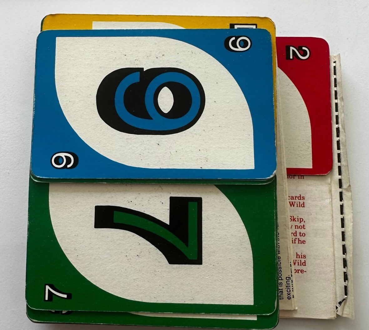 Vintage Uno O'no Ono 99 & Original UNO Pair Card Game Great For