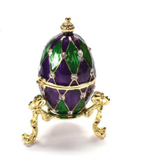 Uova da Collezione in stile Fabergé Atlas Editions N.019