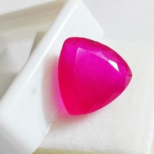 Awesome Natural Red Beryl Bixbite Trillion Cut 6-8Ct Certified Loose Gemstone