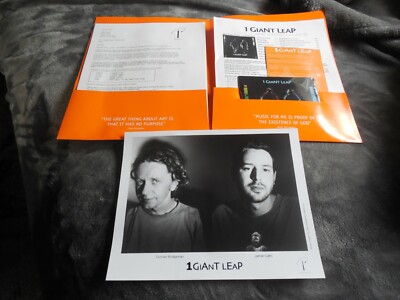1 Giant Leap Promotional Press Kit with 8x10 Photo CD Rom and