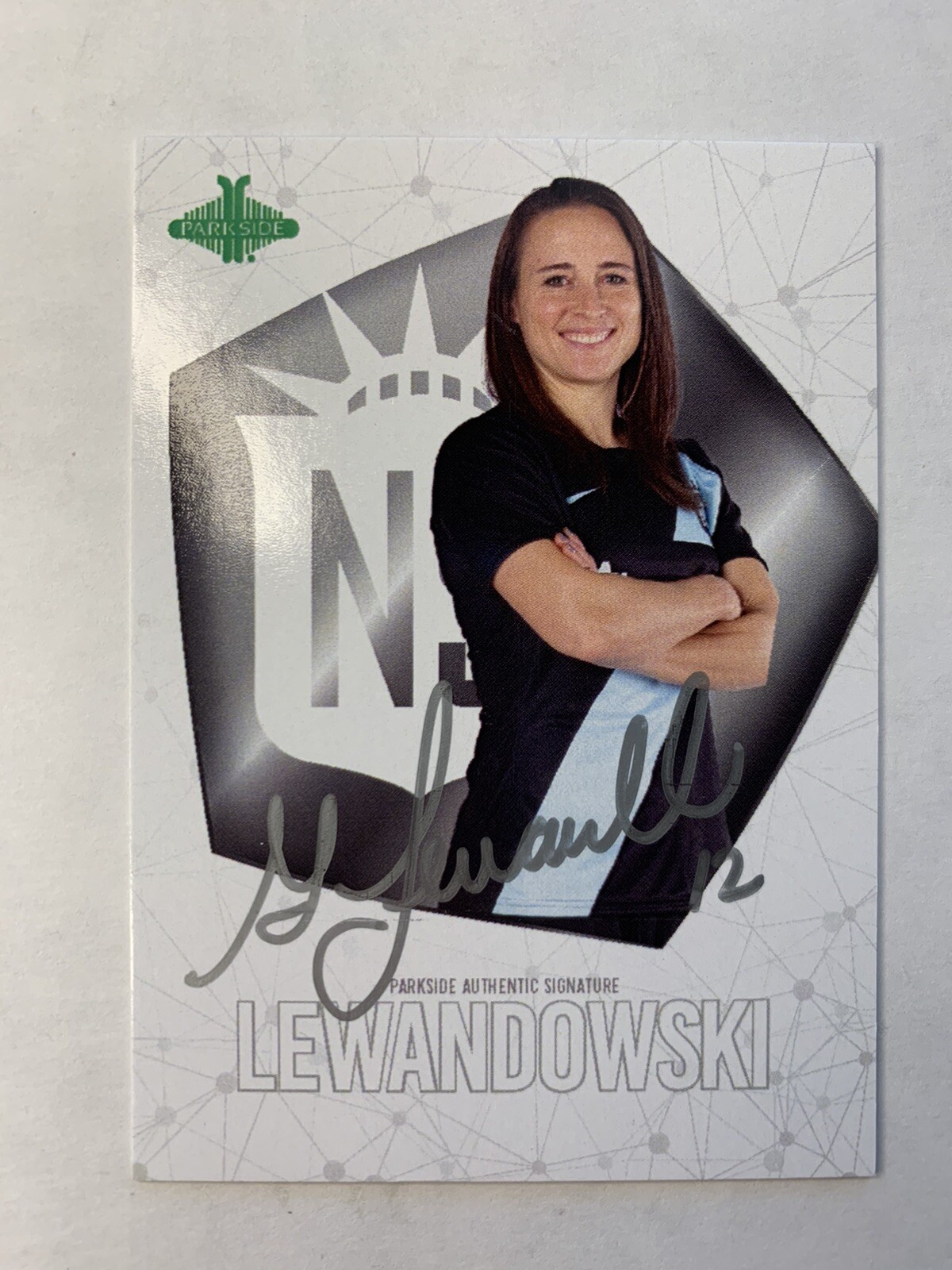 2022 Parkside NWSL Gina Lewandowski Signature Series Auto NJ/NY Gotham FC SP/389