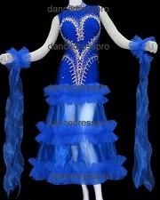  2552 Ready-made Ballroom Modern Waltz Tango Dance Dress