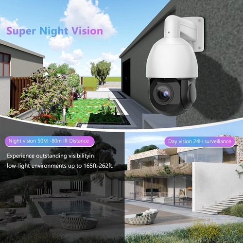 iBirdView 8MP 36x Zoom Mensch Auto Tracking Zwei-Wege Audio POE IP PTZ Kamera - Bild 7 von 12