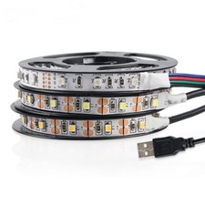 USB LED Strip Light DC 5V USB LED Tape SMD 3528 LED Ribbon 50cm 1m 2m 3m 4m 5m