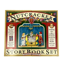 Nutcracker Story Book Set Advent Calendar Tree Ornaments Complete