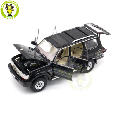 1/18 Toyota Land Cruiser 80 LC80 Black KENGFAI Diecast Model 1/18 Toyota Land Cruiser 80 LC80 Black KENGFAI Diecast Model
