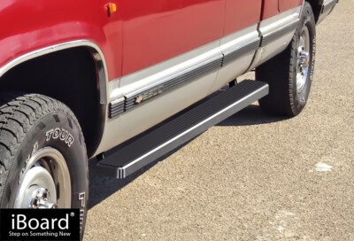 APS Running Board 5'' Fit Chevy GMC CK Pickup 2Dr Extended Cab 88-98