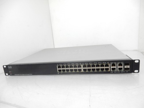 CISCO SG300 28MP SG300 28MP K9 28 PORT GIGABIT POE MANAGED SWITCH T7 A14 EBay