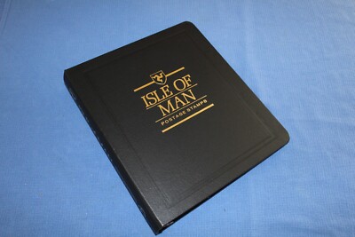 White Ace Isle of Man Stamp Binder Style 100 Nice BlueLakeStamps BEAUTIFUL!