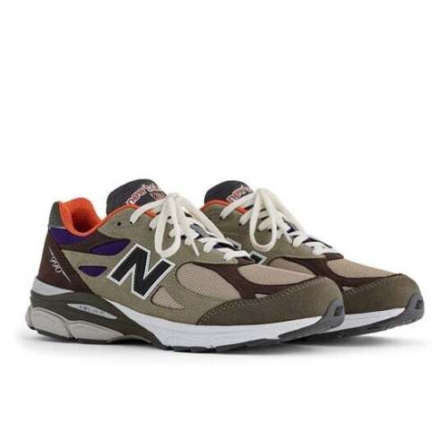 New Balance Made in USA 990 v3 BT3 M990BT3 Width D Brown - Afbeelding 1 van 12