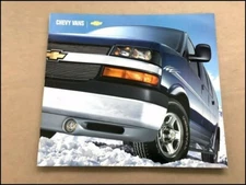 2004 Chevrolet Chevy Express and Astro Van Original Car Sales Brochure Catalog