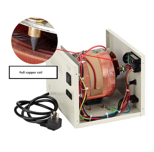220V Single-phase Voltage Regulator Adjustable Variable Voltage AC Power Supply - Bild 6 von 6