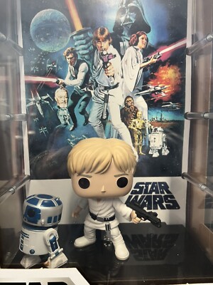 Funko Pop! Movie Posters 02 Star Wars Luke Skywalker w/ R2-D2