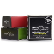 Image of Edwin Jagger Traditional Shaving Soap Refill 65g | Free UK Delivery