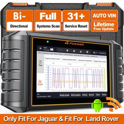 For Land Rover Jaguar Bidirectional Car OBD2 Scanner Diagnostic Tool ECU Coding