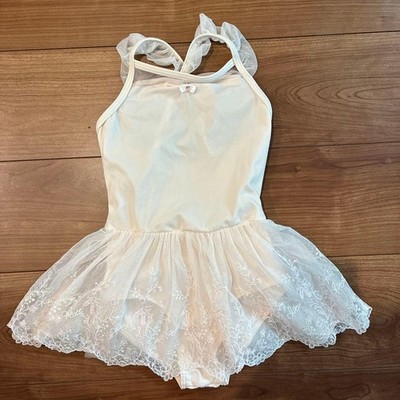 Chacott 130 Leotard with Tulle Skirt Ballet Dance Costume Gift