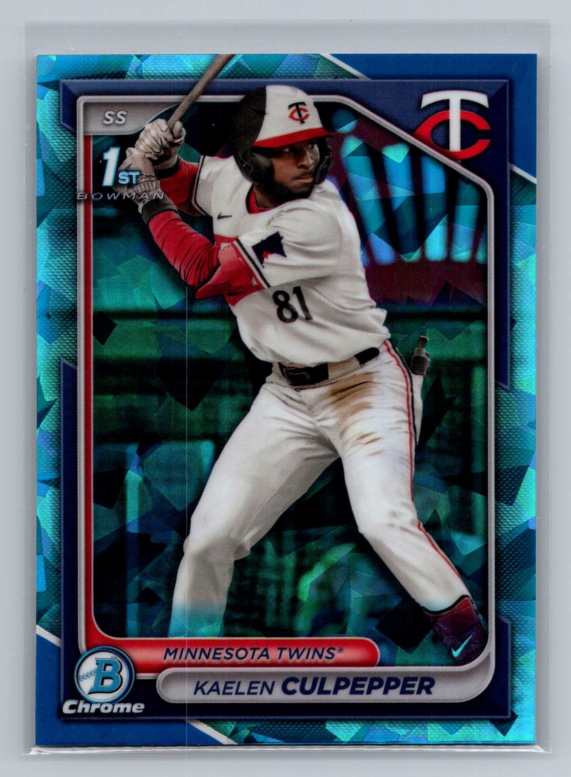 2024 Bowman Draft Sapphire Edition #BDC-98 Kaelen Culpepper