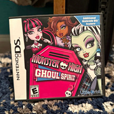 Little Orbit Monster High: Ghoul Spirit (Nintendo DS, 2011) E, Manual, NTSC-U/C