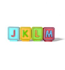 Vtech Sit-to-Stand Alphabet Train Replacement Block 4 Reversible J K L M W X Y Z