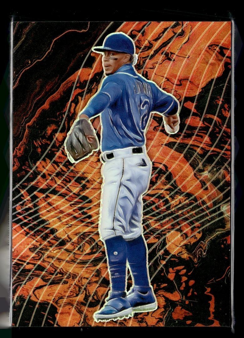 2021 PRIZM LAVA FLOW SILVER FRANCISCO LINDOR METS