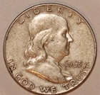 1963-D FRANKLIN HALF DOLLAR - Very Fine - #3863EB