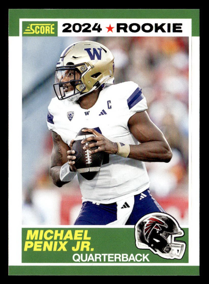 2024 Score 35th Anniversary Rookies Dynamics #7 Michael Penix Jr.
