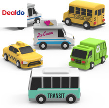   Vehicles  Bath Cars Mold Free Bath Toys, 6 Pack  Sealed, No Hole Bath Toys De