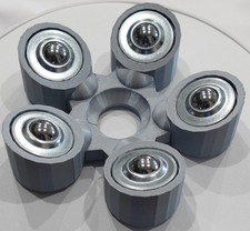 Bowling Ball Spinner Cup - Silky Silver