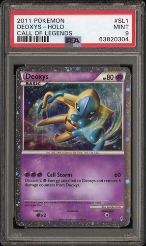 Deoxys graded PSA 9 for sale on eBay