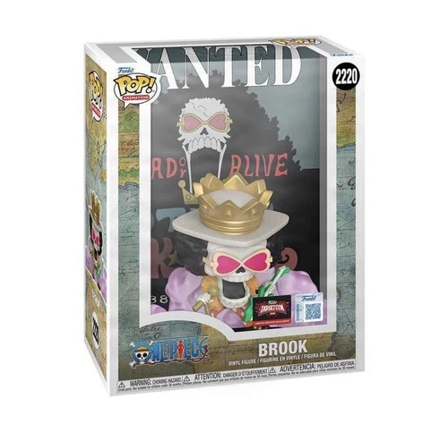 Funko Pop! One Piece- Brook Wanted Poster #2220 - TargetCon Exclusive - PRESALE