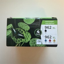 Compatible for HP 962XL Inkjet Ink Cartridges 4-Pack Black/Cyan/Magenta/Yellow