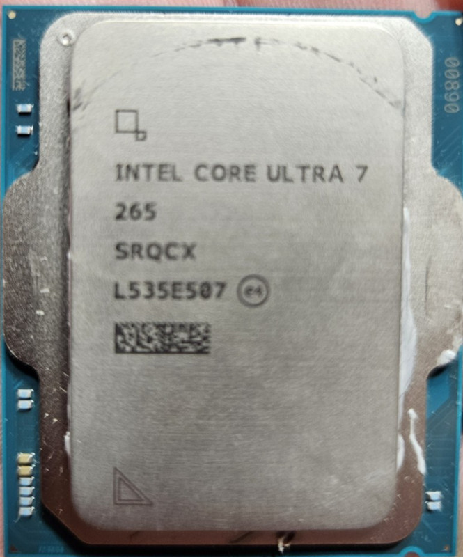Intel Core Ultra 7 265 Desktop CPU Processor - Core Ultra 7 Series SRQCX