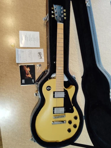 Gibson Studio Raw Power Maple Body Guitar Vintage Tone Hard Case New