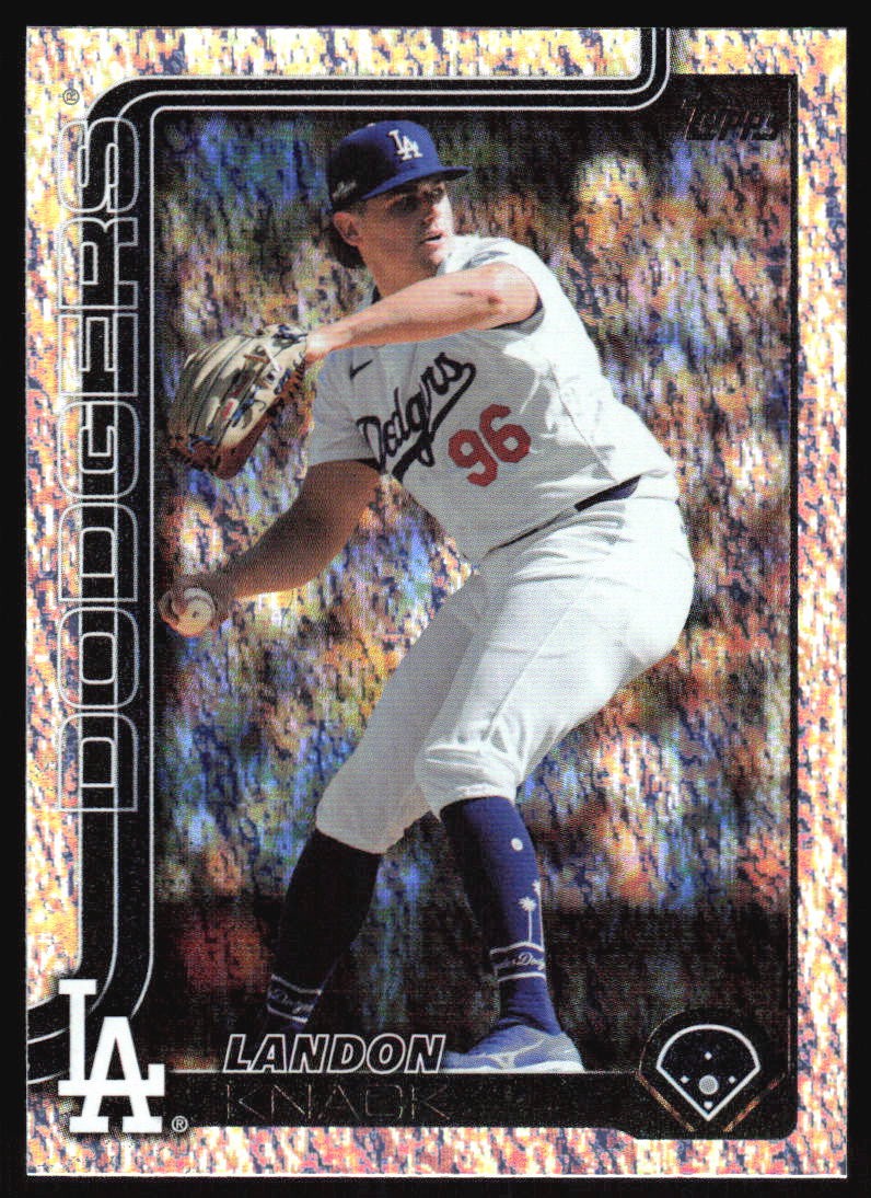 2025 Topps Series 2 Landon Knack #531 Silver Holo Foil Dodgers | eBay