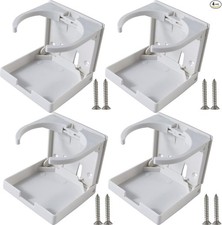 4PCS Adjustable Folding Drink Holder Universa...