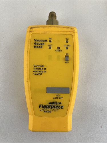 Fieldpiece AVG2 Vacuum Gauge Head for EHDL1 Acessory Head Handle