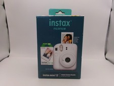 Fujifilm Instax Mini 12 Instant Film Camera Clay White