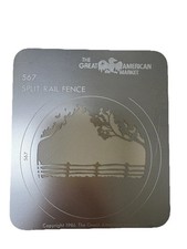 Great American Market GAM 567 Split Rail Fence Gobo Pattern - B Size