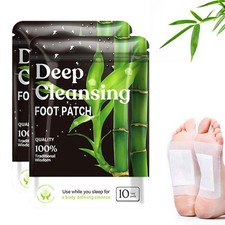 20 Pads Deep Cleansing Foot Pads for Better Sleep, Natural Bamboo Foot Patch