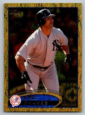 2012 Topps Update Gold Sparkle Eric Chavez US45